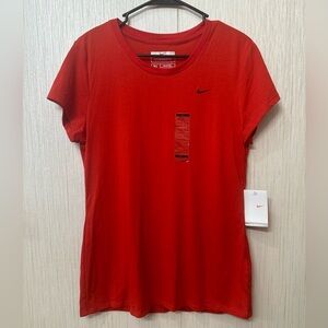 Nike Women's Red T-Shirt Size XL